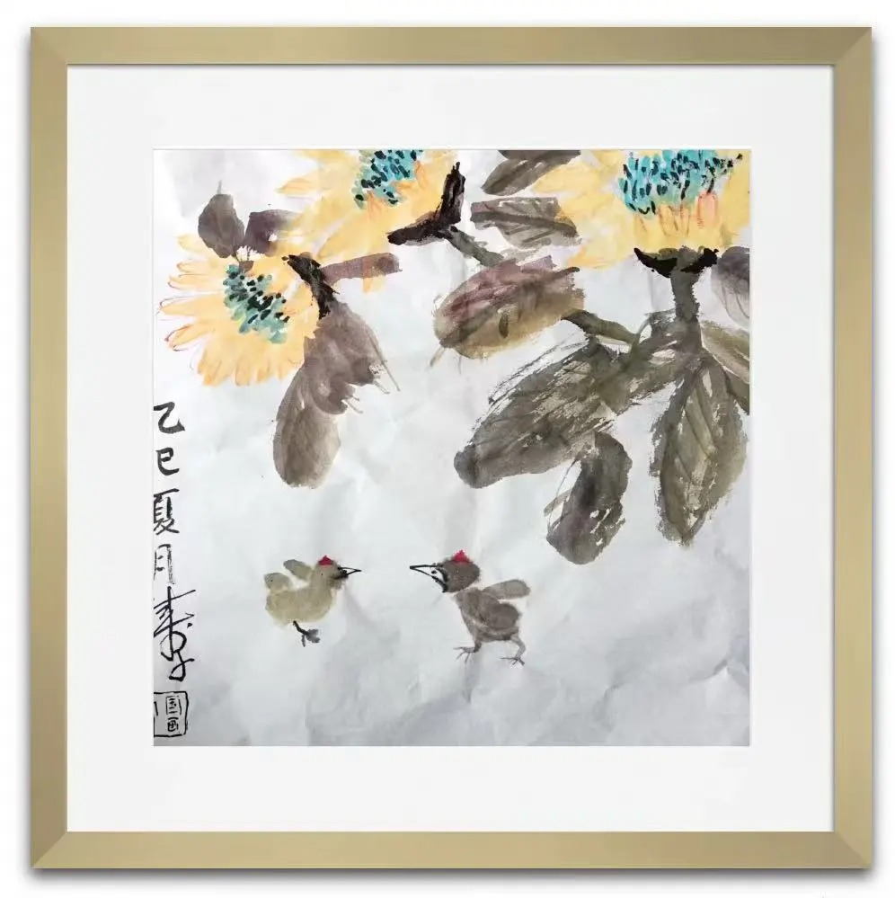 【89-Year-Old Dad’s Two Chickens】A Chinese Painting Class That Touched the Whole Family